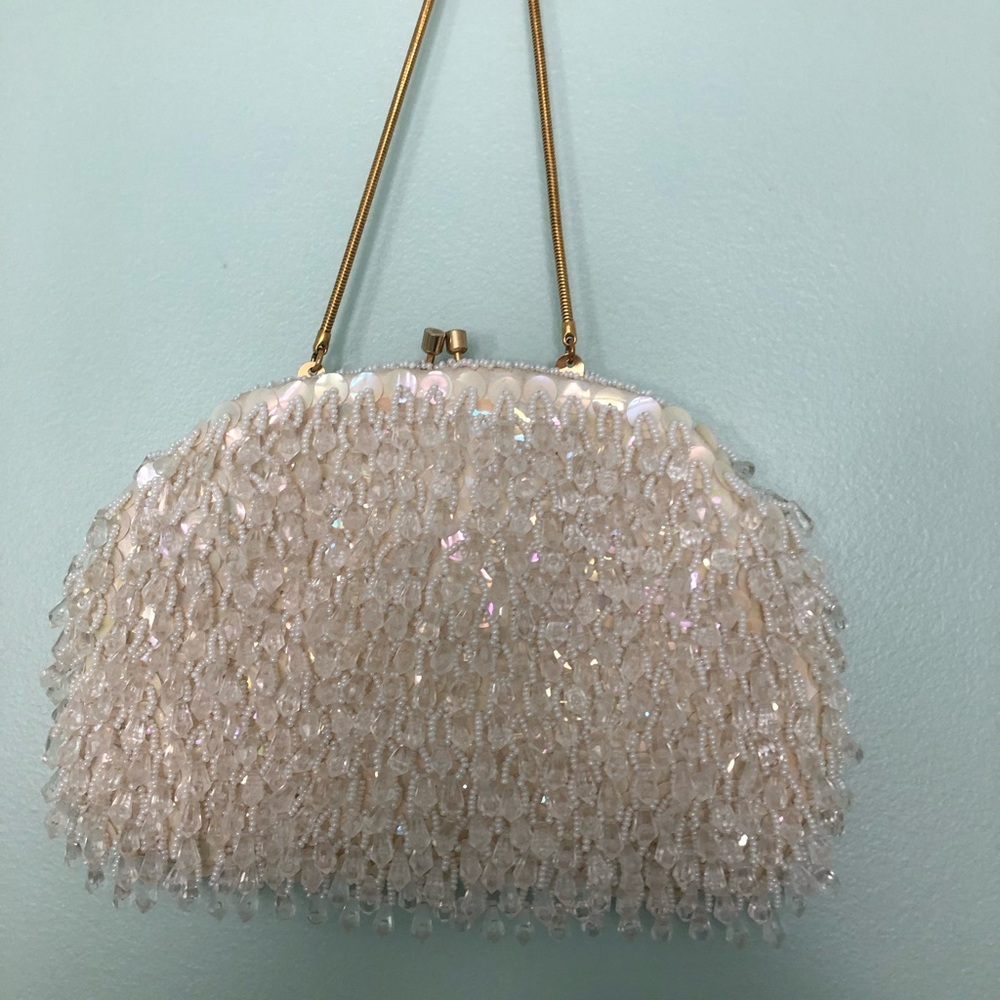 Antique 1969 handmade clutch/ handbag.